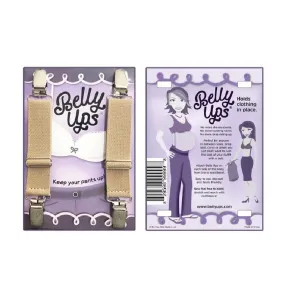 Belly Ups The Original Maternity Suspenders (BUP) - Nude