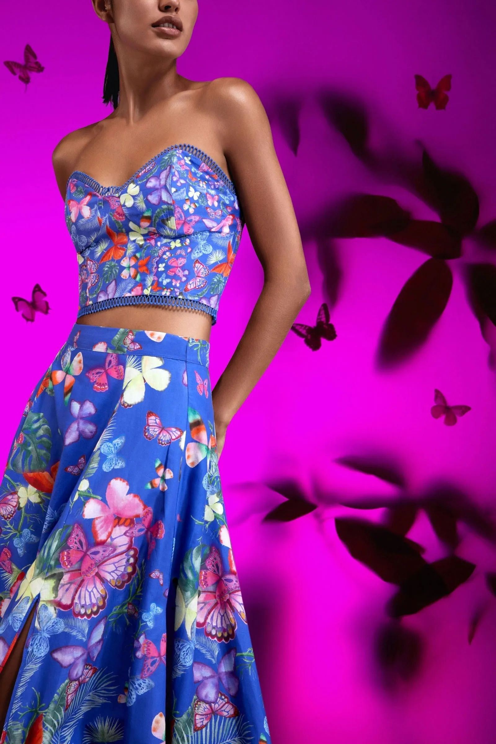 Charo Ruiz Long Skirt Tana
