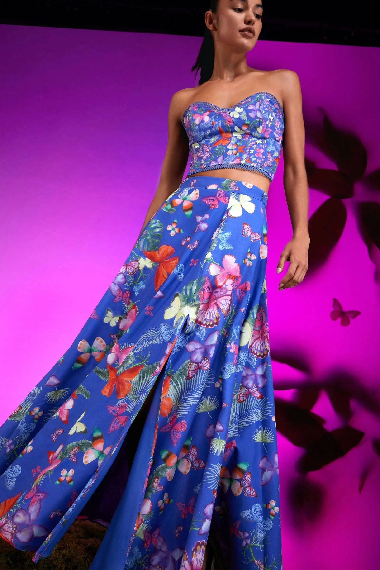 Charo Ruiz Long Skirt Tana