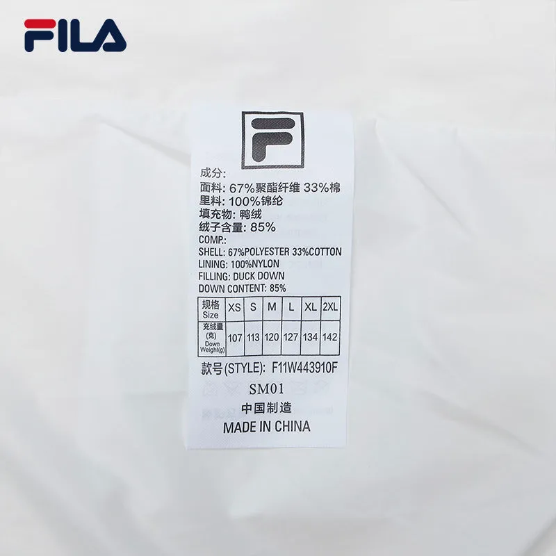 FILA CORE LIFESTYLE WHITE LINE GRENOBLE Women Down Jacket (White)
