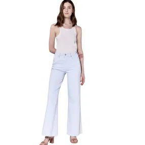 Fiona High Rise Wide Leg Jean in Skyway