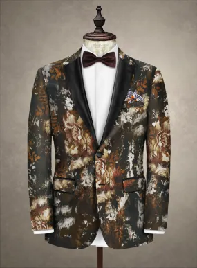Italian Cotton Stretch Pietro Tuxedo Jacket