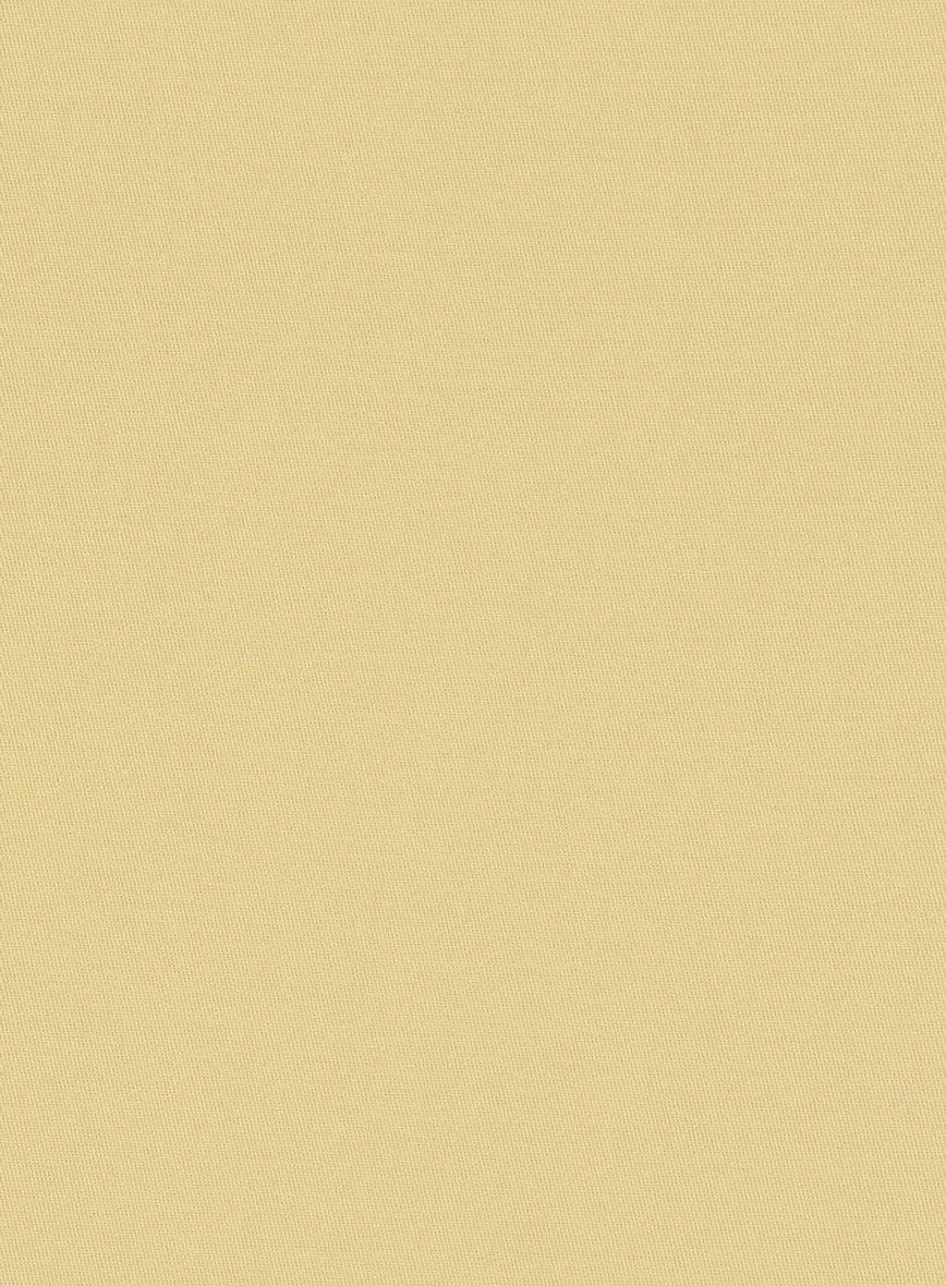 Italian Latte Beige Cotton Stretch Jacket