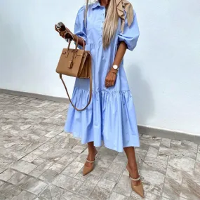 Pullover Medium Length Dress