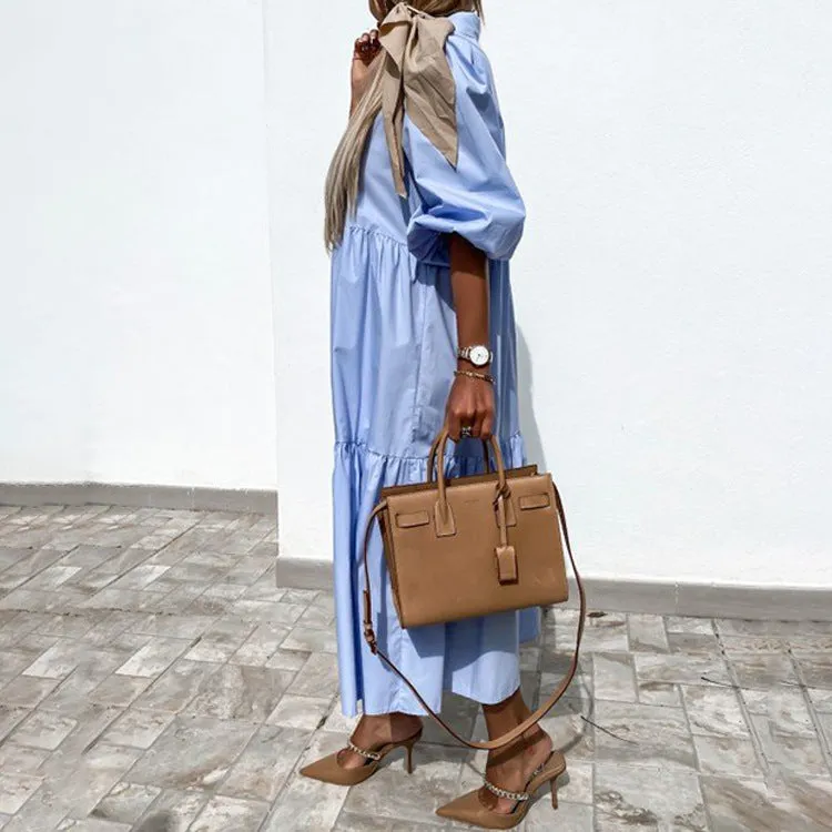 Pullover Medium Length Dress