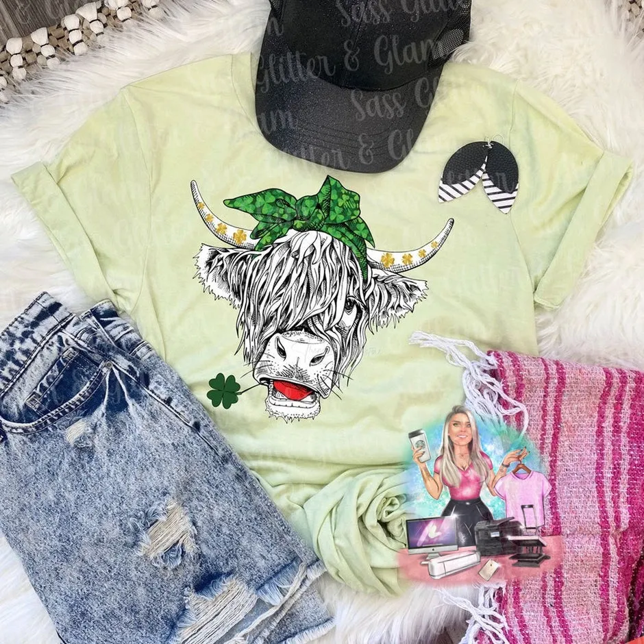 shaggy cow St Patrick's Day