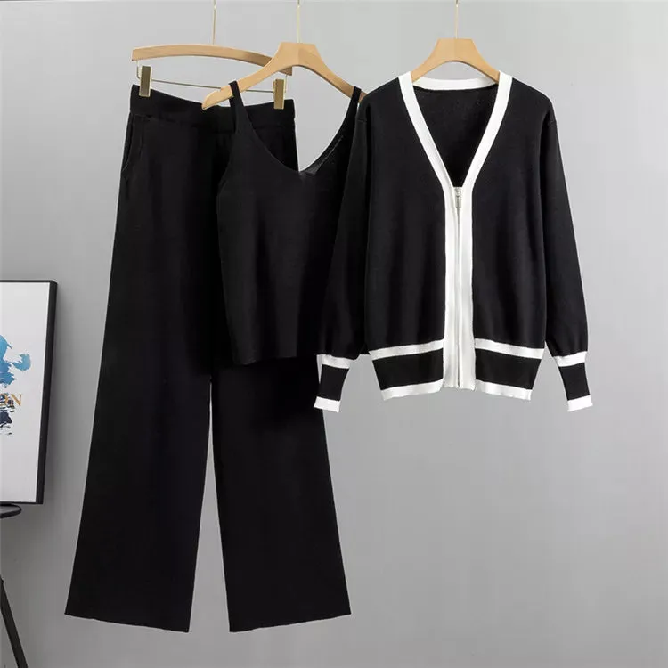 Vera | Trendy Fall Knit Three Piece Set