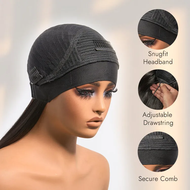 VIP ONLY | Luvme Too Easy Texture Wig Water Wave Glueless Headband Wig Flexi-Fit Drawstring (Get Free Trendy Headbands)