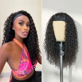 VIP ONLY | Luvme Too Easy Texture Wig Water Wave Glueless Headband Wig Flexi-Fit Drawstring (Get Free Trendy Headbands)