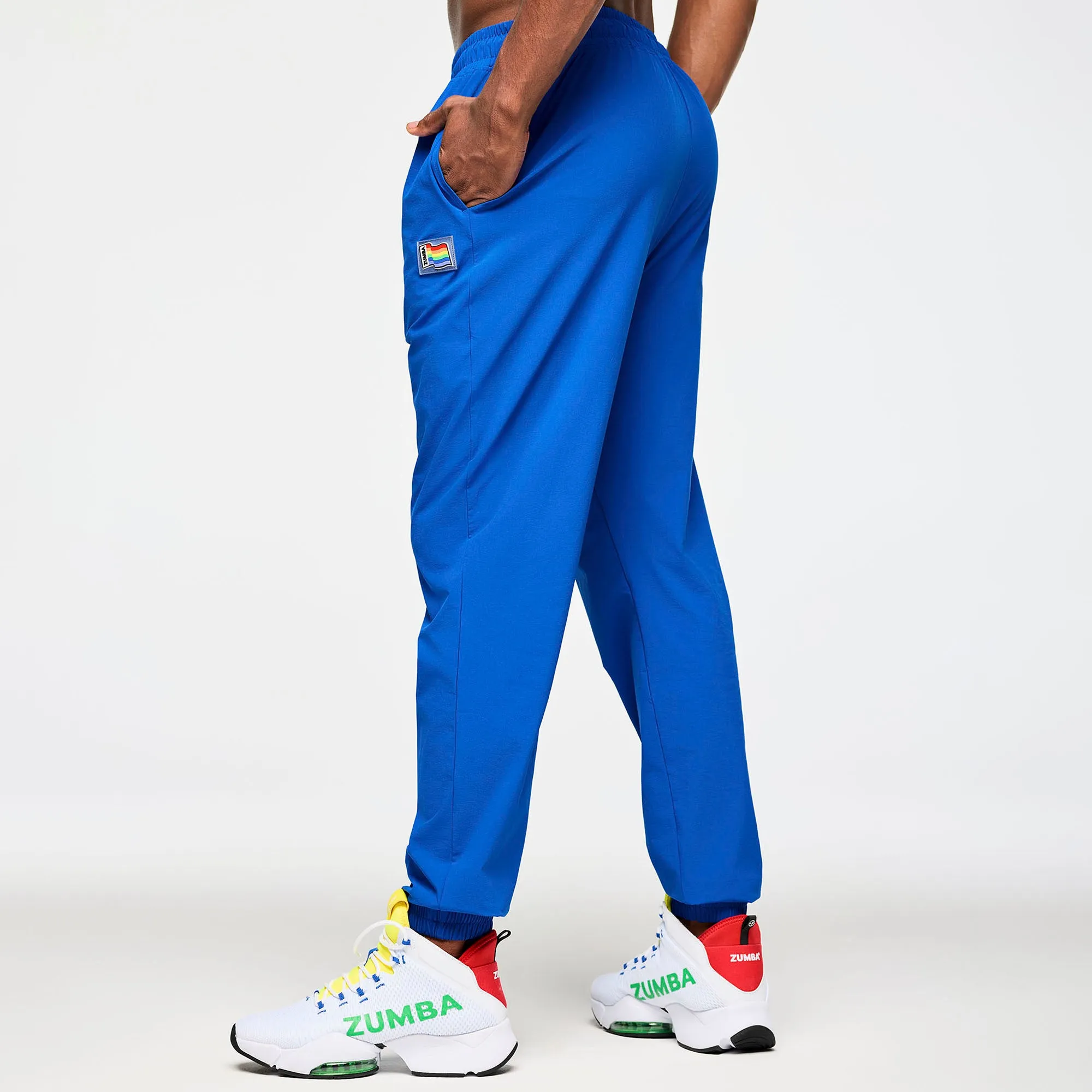 Zumba Men's Woven Track Pants  PRIDE 2025
