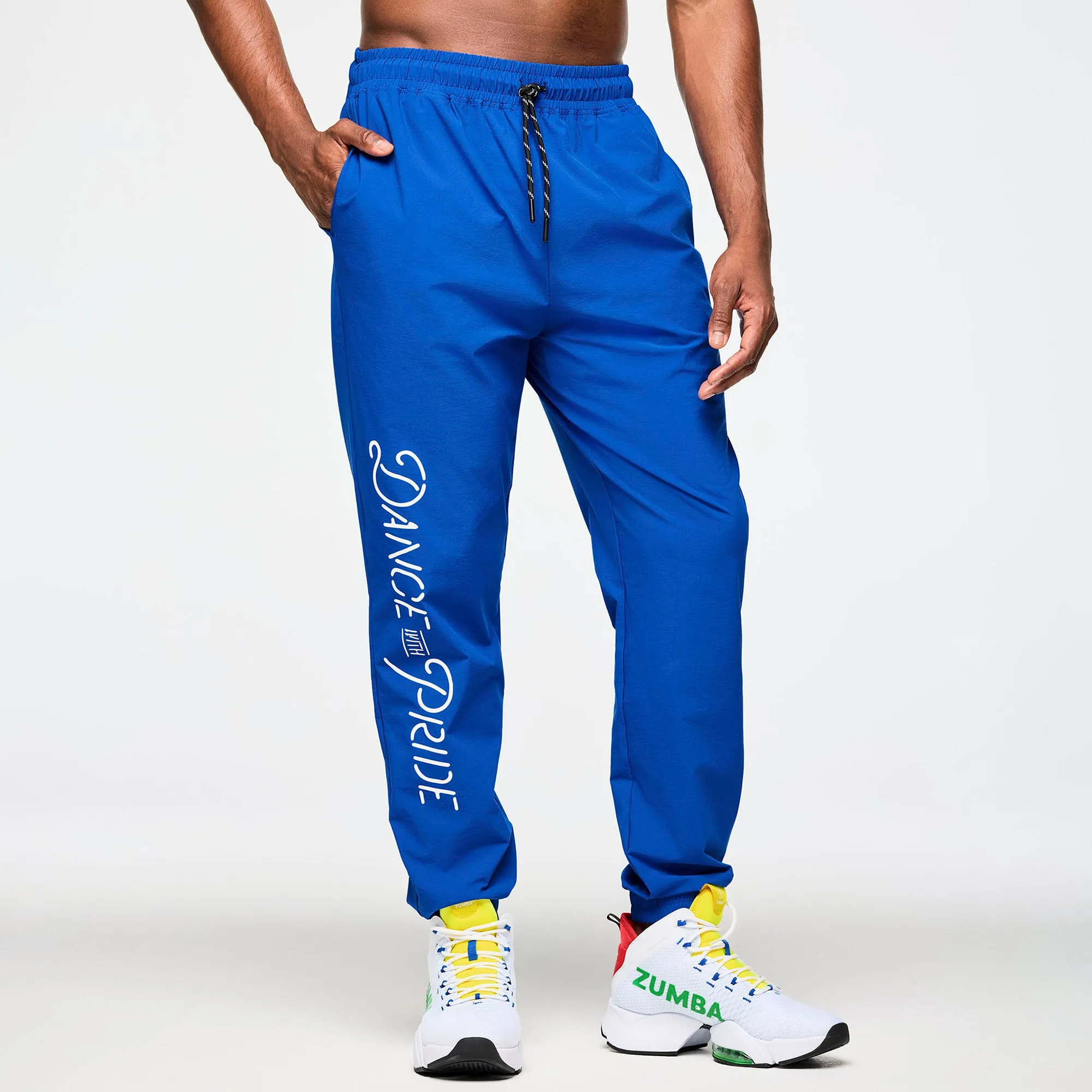 Zumba Men's Woven Track Pants  PRIDE 2025